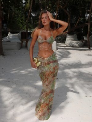 CATERINA MAXI DRESS LAGRONO SAGE